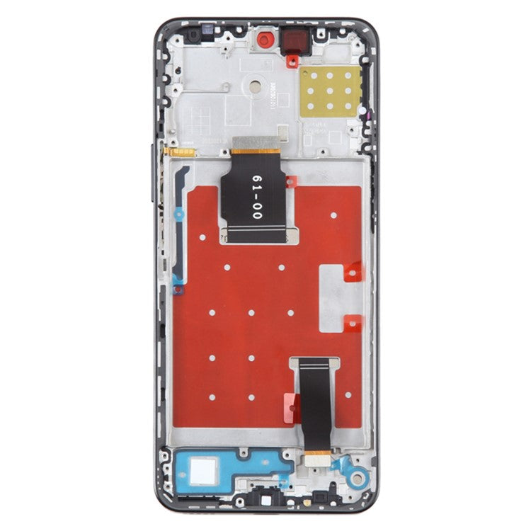 For Honor X8a 4G Grade C LCD Screen and Digitizer Assembly + Frame Repair Part (without Logo) - Black