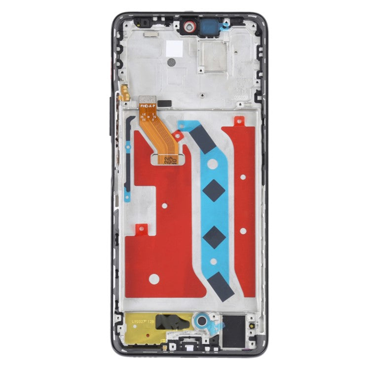 For Honor X30 5G OEM Grade S LCD Screen and Digitizer Assembly + Frame Replacement Part (without Logo) - Black