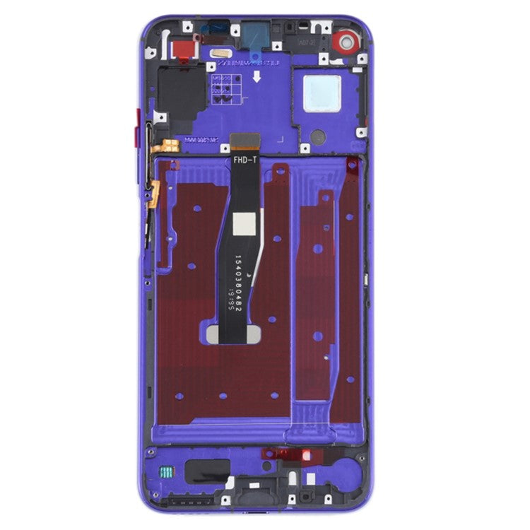 For Honor 20 / Huawei nova 5T 4G Grade C LCD Screen and Digitizer Assembly + Frame Part (COG Technology) (without Logo) - Purple