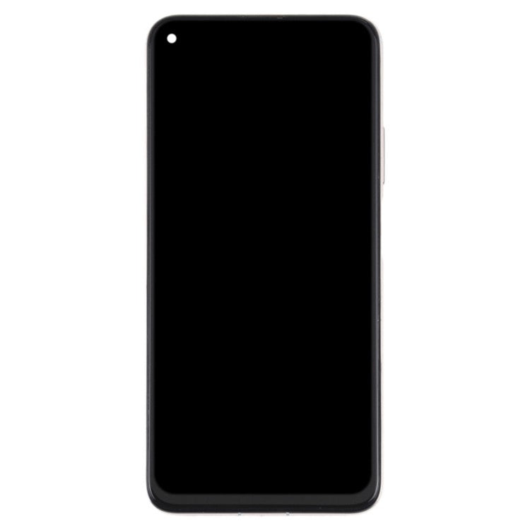 For Honor 20 / Huawei nova 5T 4G Grade C LCD Screen and Digitizer Assembly + Frame Part (COG Technology) (without Logo) - Silver