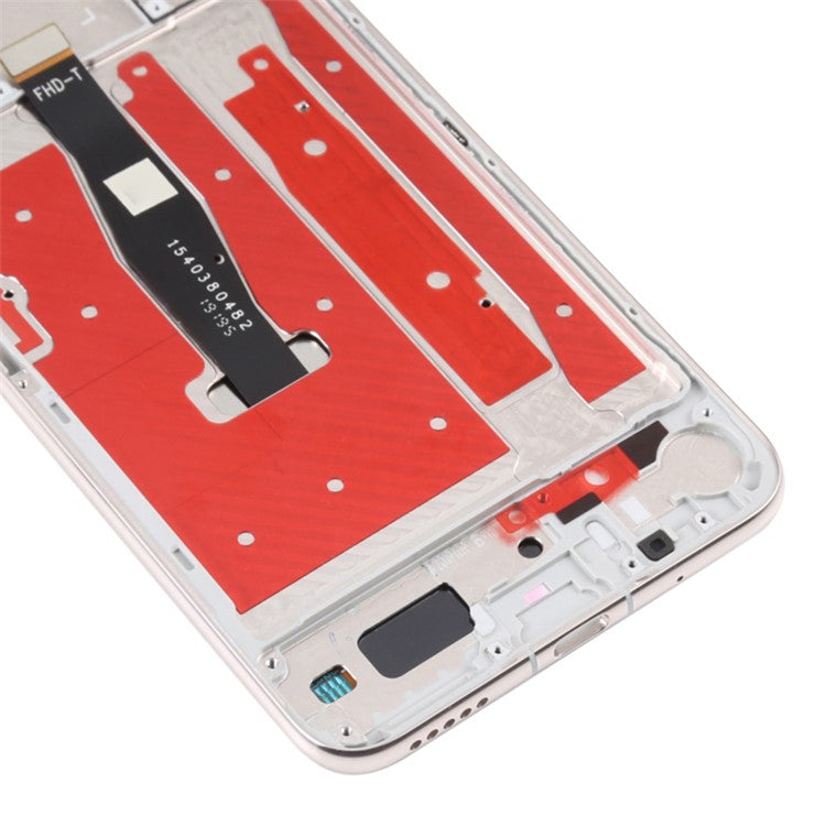 For Honor 20 / Huawei nova 5T 4G Grade C LCD Screen and Digitizer Assembly + Frame Part (COG Technology) (without Logo) - Silver