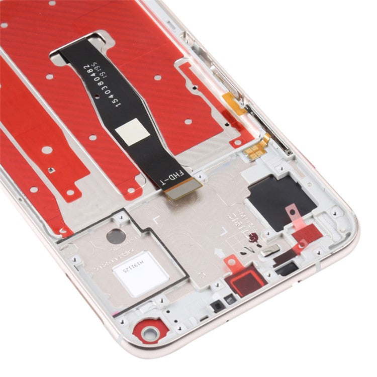 For Honor 20 / Huawei nova 5T 4G Grade C LCD Screen and Digitizer Assembly + Frame Part (COG Technology) (without Logo) - Silver