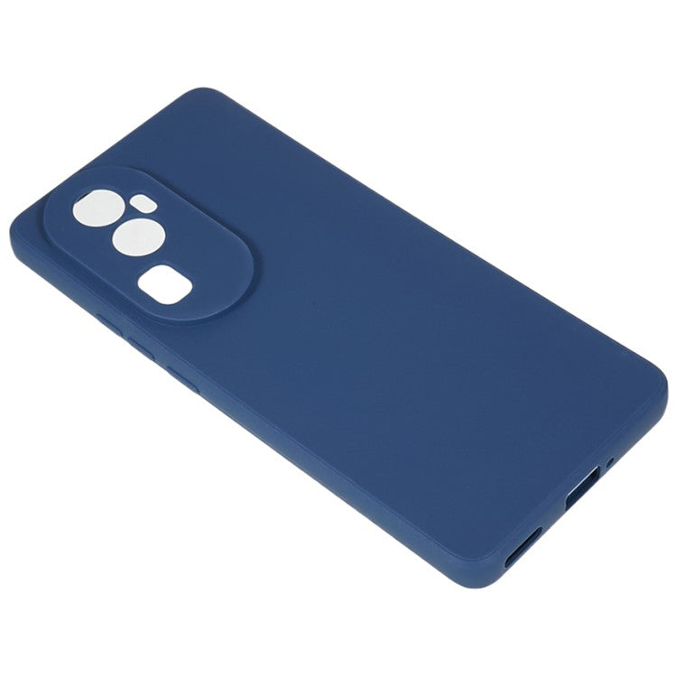 Soft TPU Phone Case for Oppo Reno10 Pro+ 5G , Precise Cutout Straight Edge Phone Cover - Sapphire