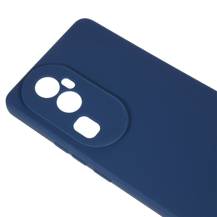 Soft TPU Phone Case for Oppo Reno10 Pro+ 5G , Precise Cutout Straight Edge Phone Cover - Sapphire