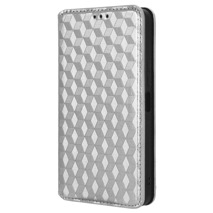 For vivo Y36 4G (Global) / Y36 5G (Global) / Y78 5G (China) / Y78m 5G / Y27 5G / Y27s 4G / Y77t 5G / Y78 5G PU Leather Case Phone Wallet - Silver
