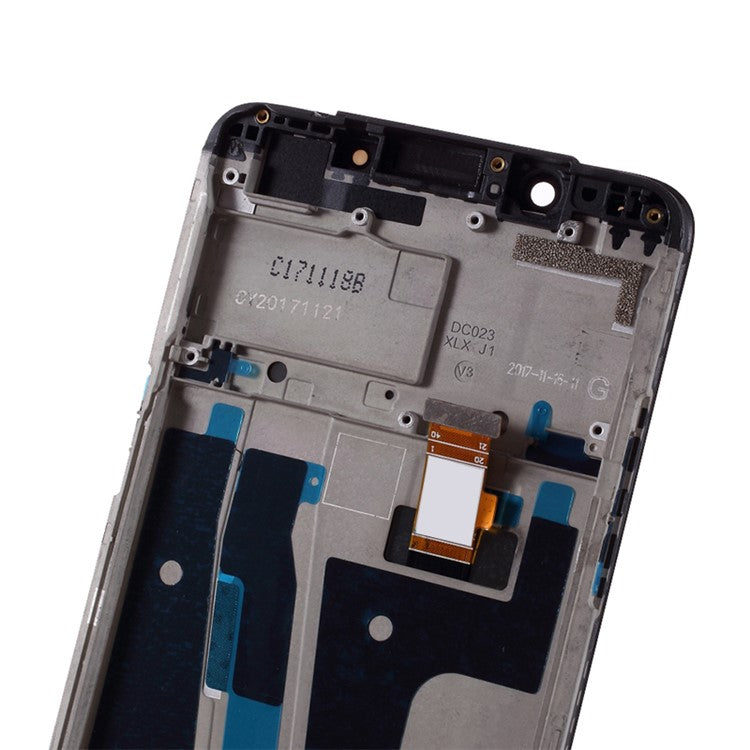 For Oppo A73 / F5 / F5 Youth Grade C LCD Screen and Digitizer Assembly + Frame Repair Part (without Logo) - Black