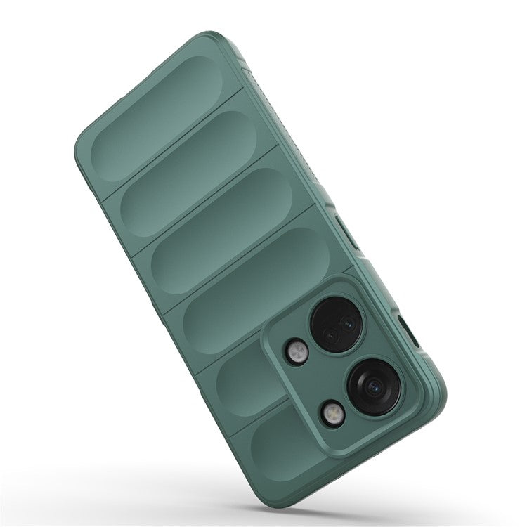 For OnePlus Nord 3 5G / Ace 2V Soft TPU Drop-proof Phone Case Rugged Back Protective Cover - Green