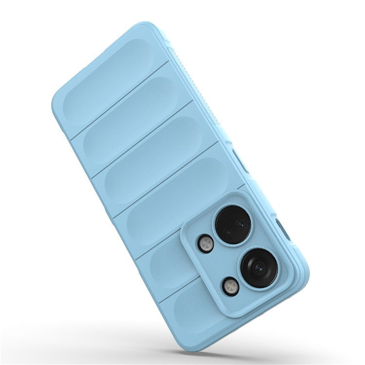 For OnePlus Nord 3 5G / Ace 2V Soft TPU Drop-proof Phone Case Rugged Back Protective Cover - Baby Blue