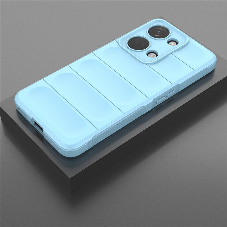 For OnePlus Nord 3 5G / Ace 2V Soft TPU Drop-proof Phone Case Rugged Back Protective Cover - Baby Blue