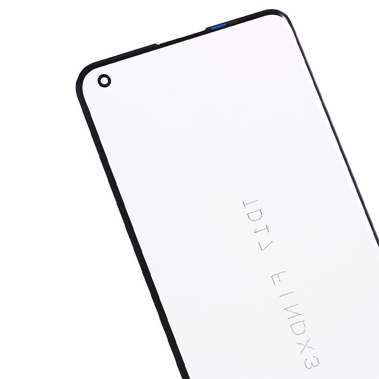 For Oppo Find X3 PEDM00 Front Screen Glass Lens + OCA Adhesive Replacement Parts (without Logo)