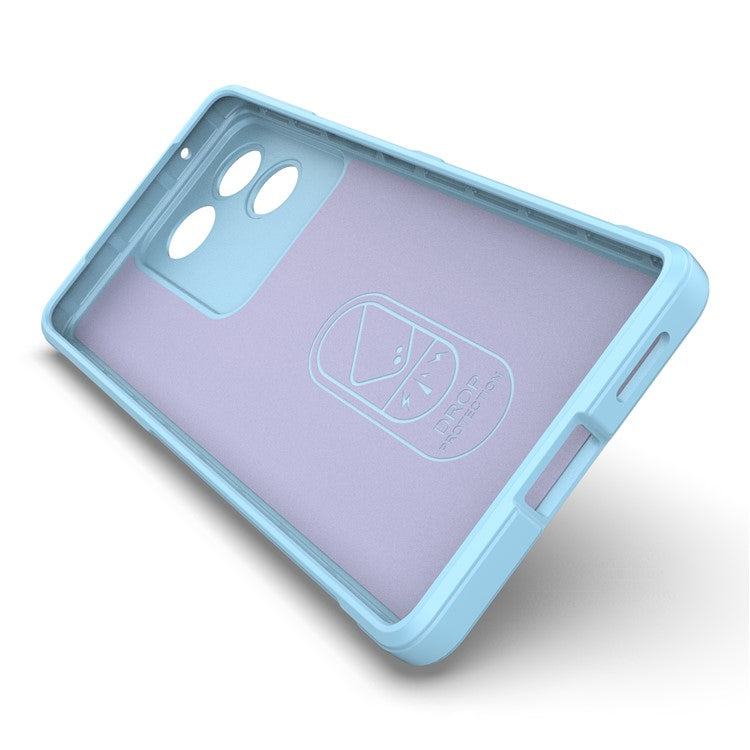For vivo S17e 5G Flexible TPU Phone Case Drop Protection Phone Shell Protective Cover - Baby Blue
