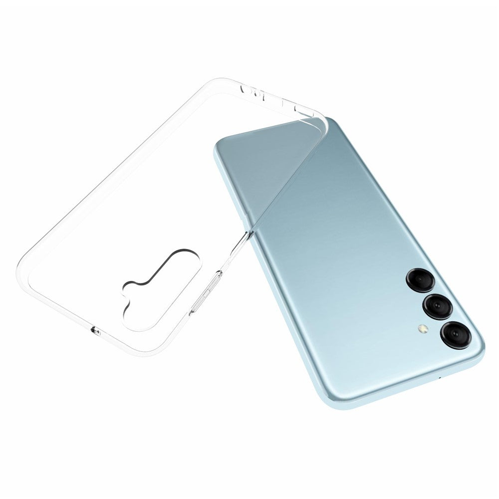 10Pcs / Pack For Samsung Galaxy M14 5G Phone TPU Case Inner Watermark-Free Transparent Cover