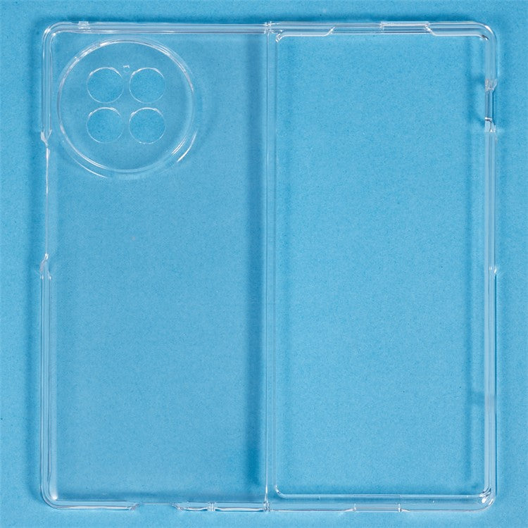 Transparent Phone Case for vivo X Fold2 , Scratch-resistant Folding Phone Hard PC Cover