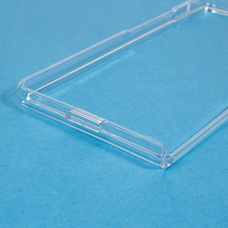 Crystal Clear Phone Case for vivo X Fold , Drop-proof Protection Hard PC Folding Phone Cover