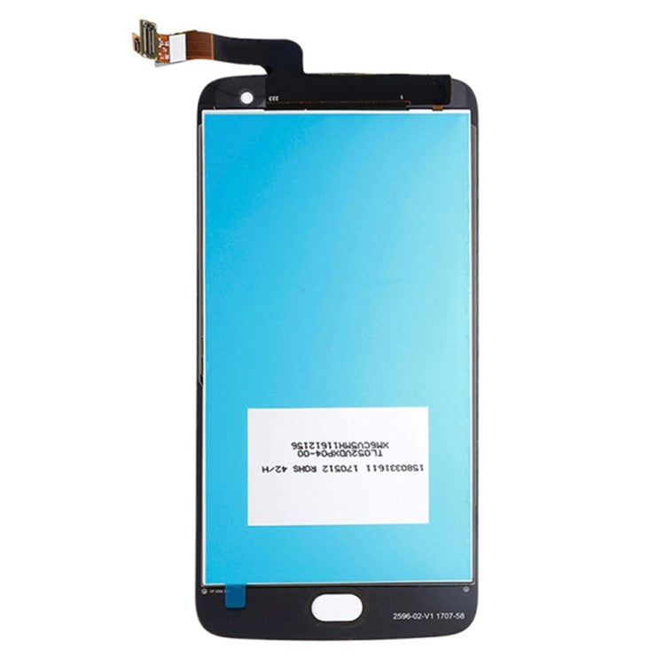 For Motorola Moto G5 Plus Grade C LCD Screen and Digitizer Assembly Repair Part (without Logo) - Black