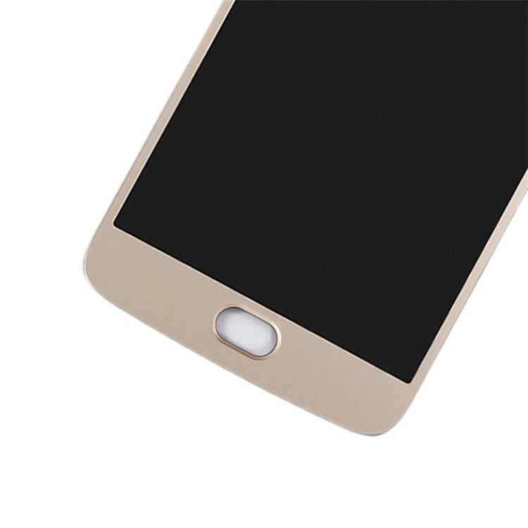 For Motorola Moto G5 Plus Grade C LCD Screen and Digitizer Assembly Repair Part (without Logo) - Gold