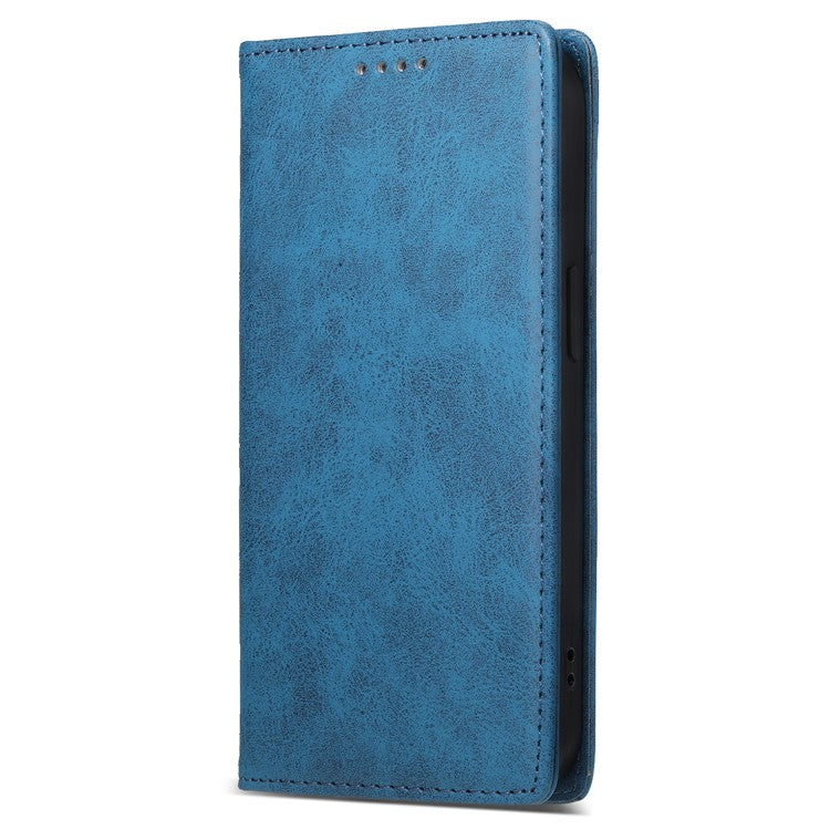 DF-05 For Samsung Galaxy A23 5G (Global Version) / A23 4G Wallet Phone Leather Case RFID Blocking Stand Phone Cover - Blue
