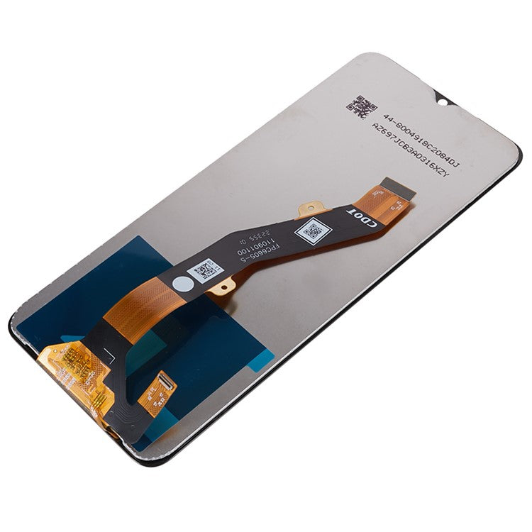 For Tecno Pop 7 BF6 6.6" Grade C LCD Screen and Digitizer Assembly Repair Part (without Logo)
