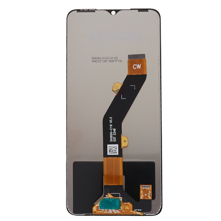 For Infinix Hot 30i X669 6.56" Grade C LCD Screen and Digitizer Assembly Repair Part (without Logo)