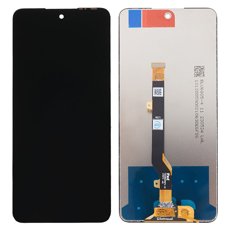 For Tecno Spark 10 Pro KI7 6.8" Grade C LCD Screen and Digitizer Assembly Repair Part (without Logo)
