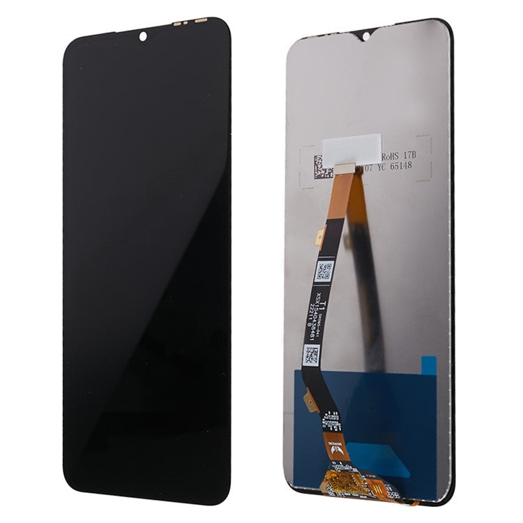 For Infinix Hot 20 5G X666 X666B Grade C LCD Screen and Digitizer Assembly Repair Part (without Logo)
