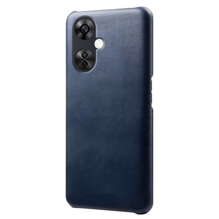 For OnePlus Nord CE3 5G / CE 3 Lite 5G / Nord N30 5G Calf Texture Phone Case PU Leather + PC Protective Cover - Blue