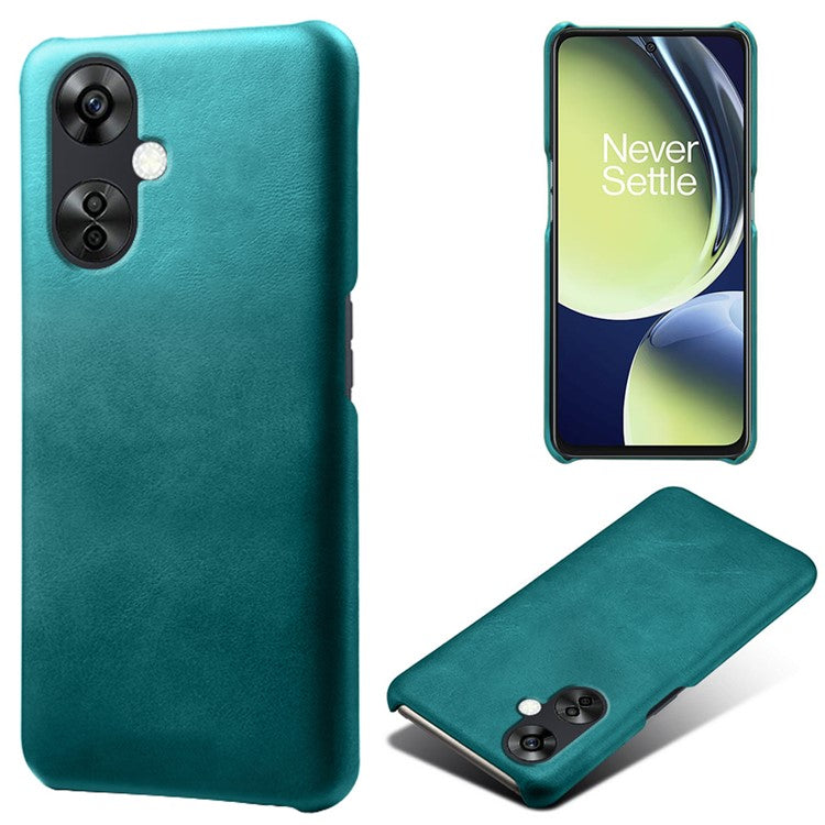 For OnePlus Nord CE3 5G / CE 3 Lite 5G / Nord N30 5G Calf Texture Phone Case PU Leather + PC Protective Cover - Green