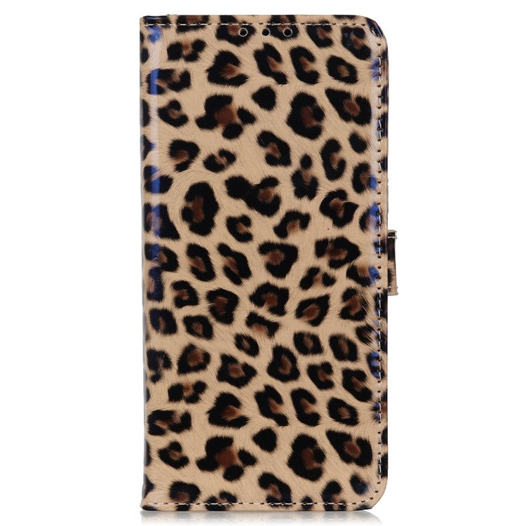 For OnePlus Nord 3 5G / Ace 2V Cell Phone Case Leopard Pattern Anti-Scratch PU Leather Stand Wallet Phone Cover