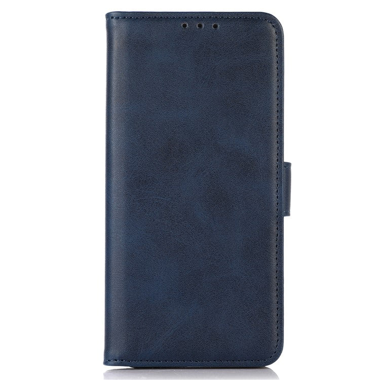 Stand Phone Case for OnePlus Nord 3 5G / Ace 2V , Wallet PU Leather Cowhide Texture Smartphone Cover - Blue