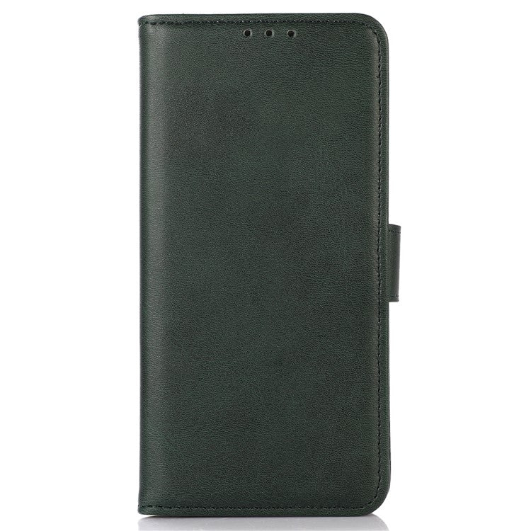 Stand Phone Case for OnePlus Nord 3 5G / Ace 2V , Wallet PU Leather Cowhide Texture Smartphone Cover - Green