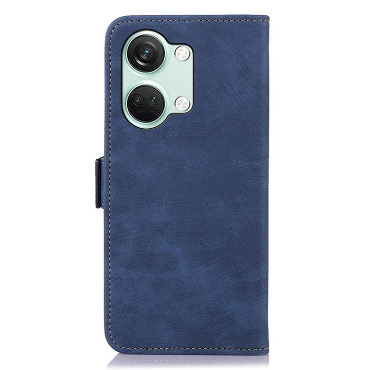 ABEEL For OnePlus Nord 3 5G / Ace 2V Retro Wallet Shockproof Phone Cover PU Leather Stand Case - Blue