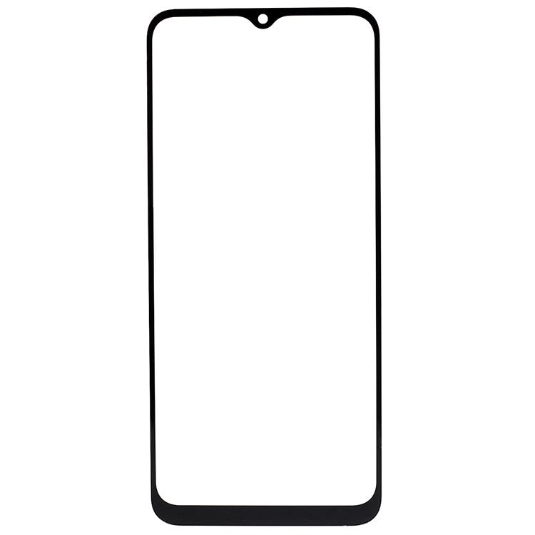 For Realme C30 4G Front Screen Glass Lens + OCA Adhesive Replacement Parts (without Logo)