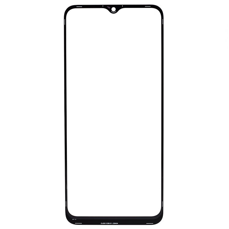 For Realme C30 4G Front Screen Glass Lens + OCA Adhesive Replacement Parts (without Logo)