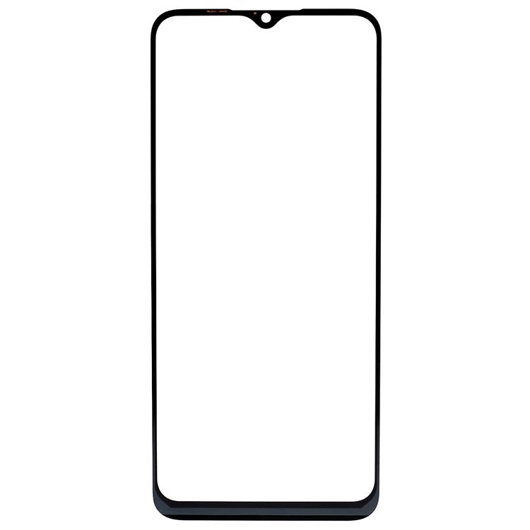 For Realme C25s Front Screen Glass Lens + OCA Adhesive Replacement Parts (without Logo)