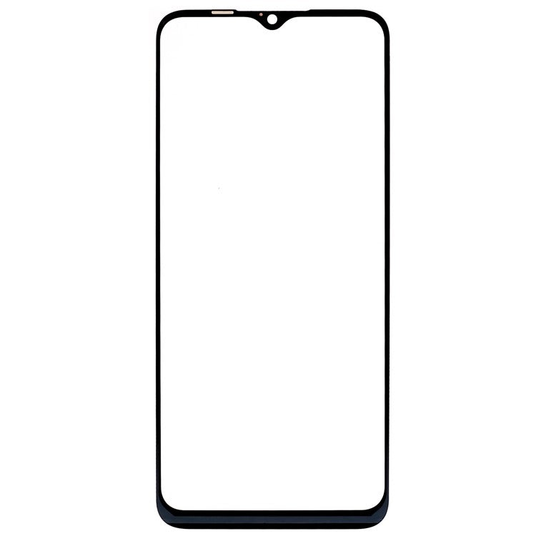 For Realme C21Y Front Screen Glass Lens + OCA Adhesive Replacement Parts (without Logo)