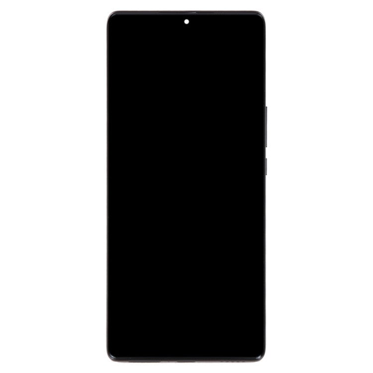 For Honor X40 5G OEM Grade S AMOLED Screen and Digitizer Assembly + Frame Part (without Logo) - Black