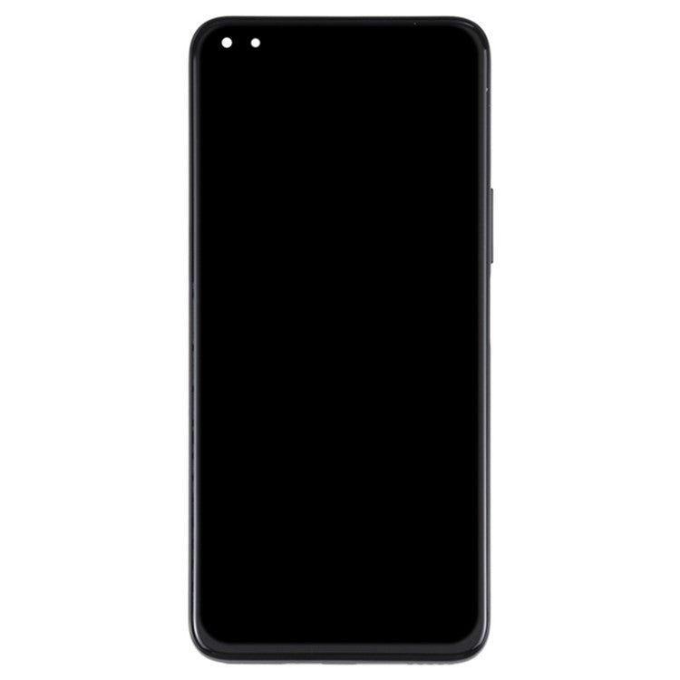 For Honor X20 / Honor 50 Lite OEM Grade S LCD Screen and Digitizer Assembly + Frame Replacement Part (without Logo) - Black