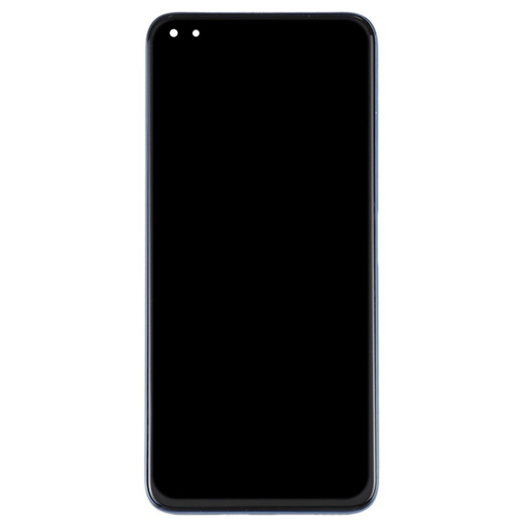 For Honor X20 / Honor 50 Lite OEM Grade S LCD Screen and Digitizer Assembly + Frame Replacement Part (without Logo) - Blue