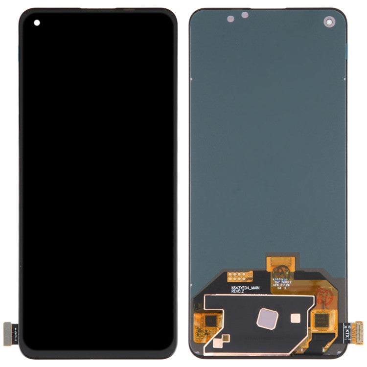 For Oppo Reno6 5G / 4G Grade C OLED Screen and Digitizer Assembly Part (without Logo)