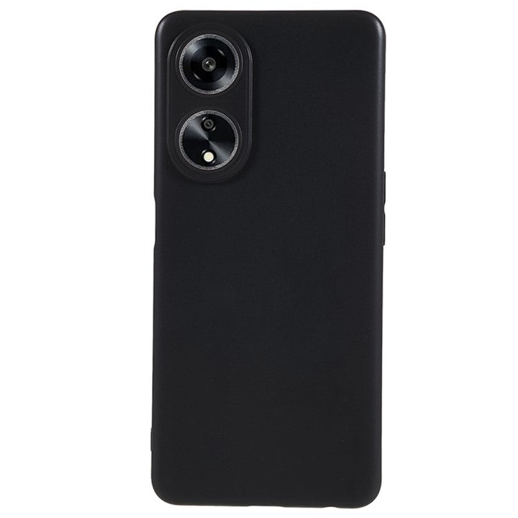 TPU Cover for Oppo A98 5G Precise Cutouts Protection Glossy Phone Case - Black