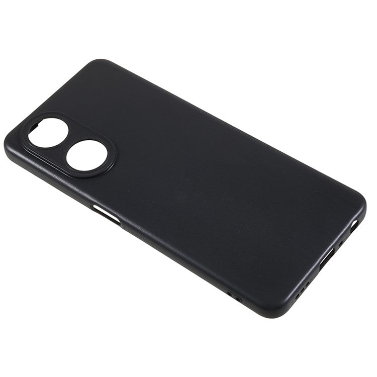 TPU Cover for Oppo A98 5G Precise Cutouts Protection Glossy Phone Case - Black