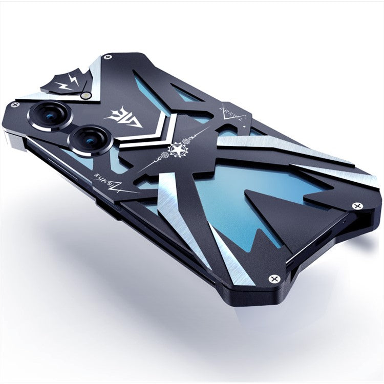 For Asus Zenfone 9 5G Tough Armour Hard Case Aluminum Alloy Military Drop-Proof Phone Cover