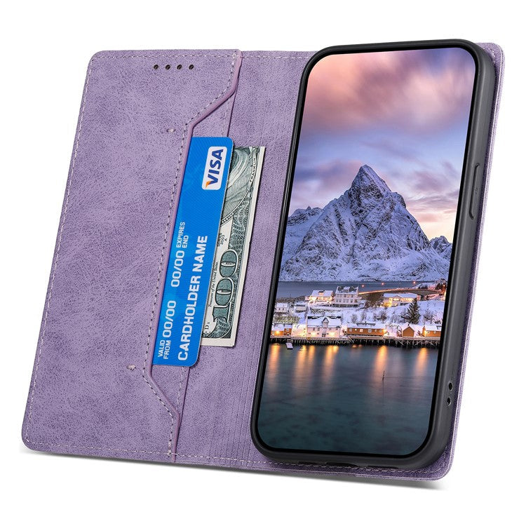 DF-05 For OnePlus Nord 3 5G / Ace 2V PU Leather Wallet Case RFID Blocking Stand Phone Cover - Purple