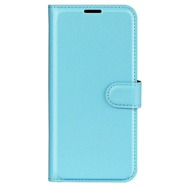 For OnePlus Ace 2V / Nord 3 5G Litchi Texture Wallet PU Leather Phone Case Stand Cover - Blue