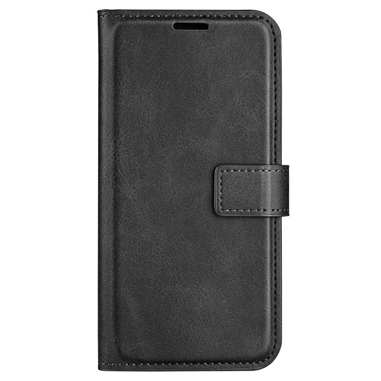 For OnePlus Ace 2V / Nord 3 5G PU Leather Wallet Case Stand Calf Texture Protective Phone Cover - Black