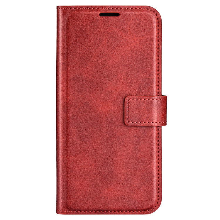 For OnePlus Ace 2V / Nord 3 5G PU Leather Wallet Case Stand Calf Texture Protective Phone Cover - Red