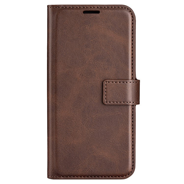 For OnePlus Ace 2V / Nord 3 5G PU Leather Wallet Case Stand Calf Texture Protective Phone Cover - Brown