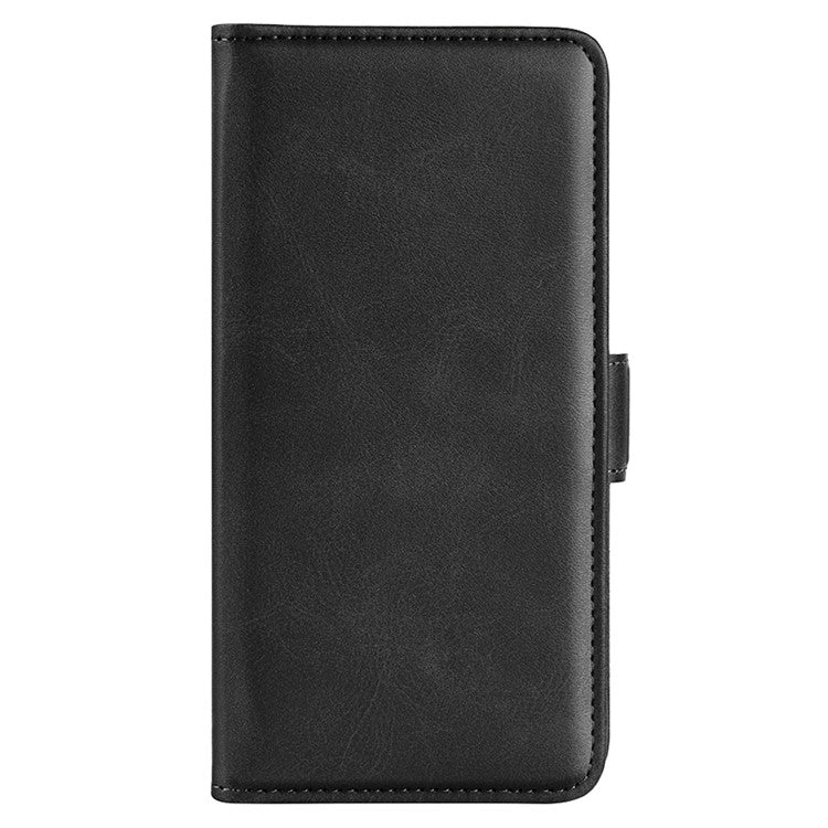 Calf Texture Stand Cover for OnePlus Ace 2V / Nord 3 5G , PU Leather+TPU Wallet Phone Case - Black