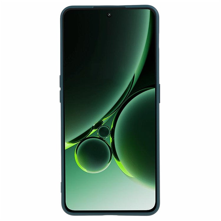 Soft TPU Shockproof Case for OnePlus Nord 3 5G / Ace 2V , Anti-Scratch Fiber Lining Rubberized Phone Cover - Army Green