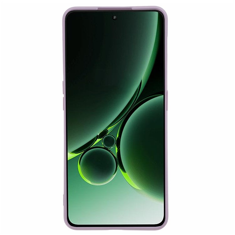 Soft TPU Shockproof Case for OnePlus Nord 3 5G / Ace 2V , Anti-Scratch Fiber Lining Rubberized Phone Cover - Purple